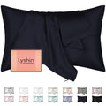 Mulberry Silk Pillow Cases Standard Size With Hidden Zipper, Ultra Smooth And Soft Breathable Cooling Silk Satin Pillowcase For