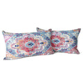 Snycler Antique Boho Hereke Rug Print Boho Throw Pillow Cover 12X20 Inch Set Of 2 Double Sided Decorative Soft Throw Pillow Case
