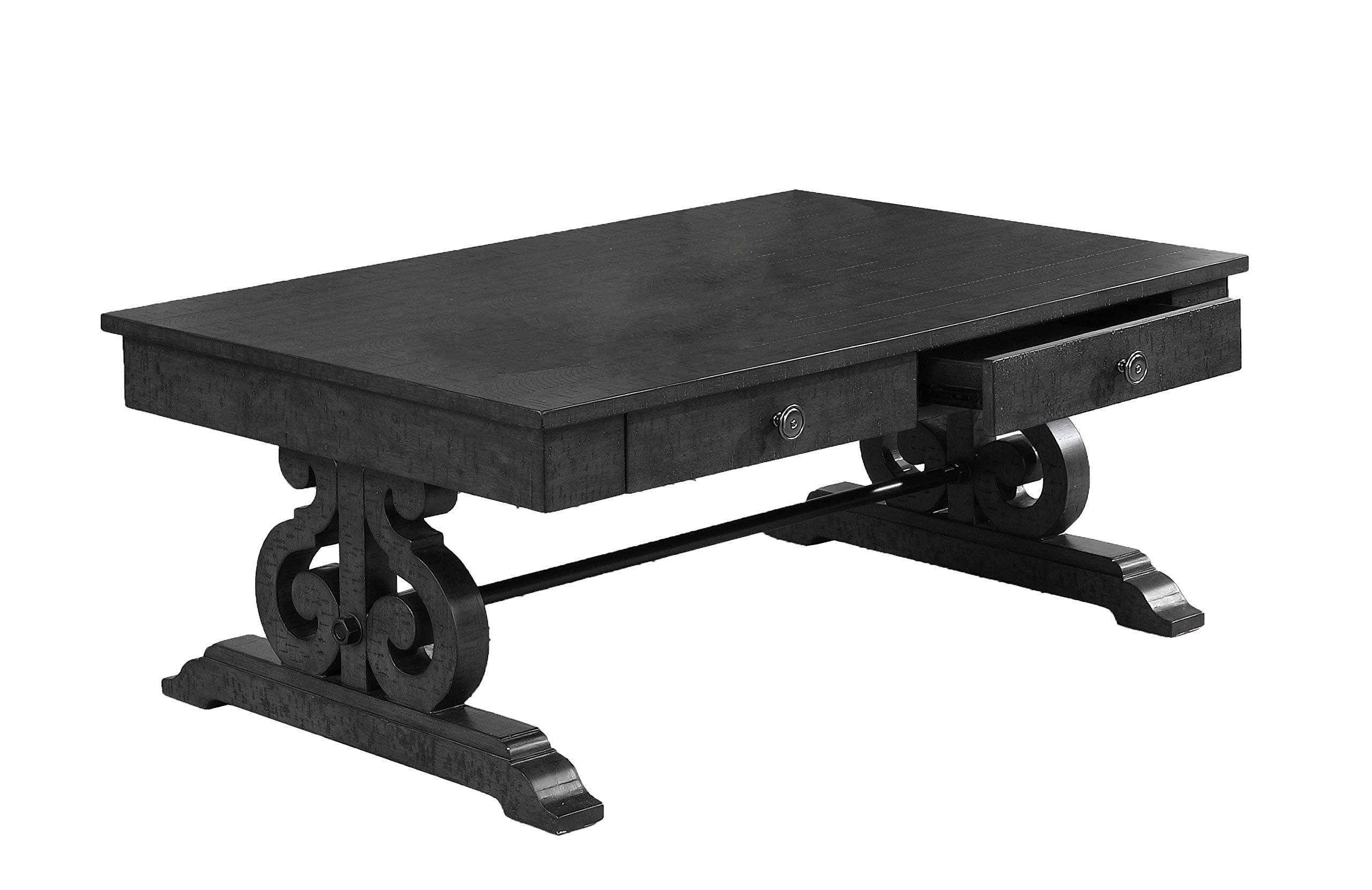 Best Quality Furniture Coffee Table Set, Dark Gray