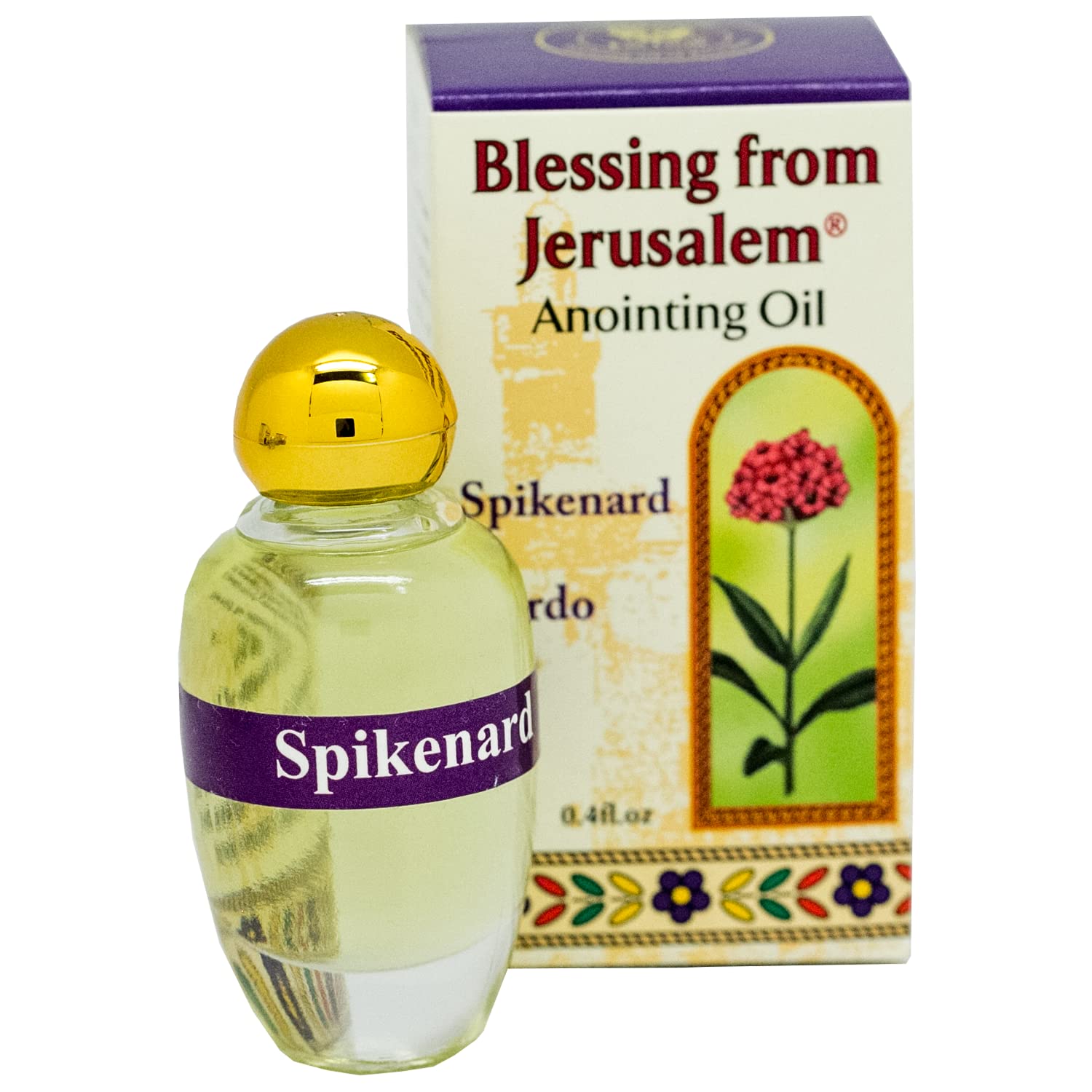 Anointing Oil 12Ml. - Blessing From Jerusalem (Spikenard)