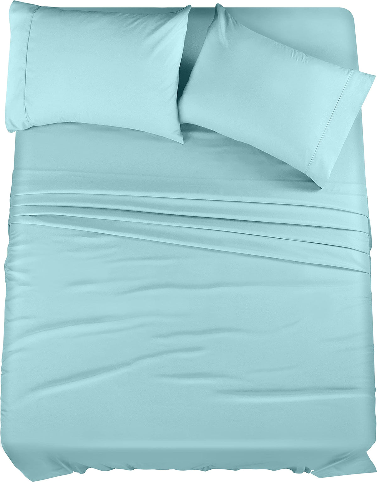 Utopia Bedding Queen Bed Sheets Set - 4 Piece Bedding - Brushed Microfiber - Shrinkage And Fade Resistant - Easy Care (Queen, Sp