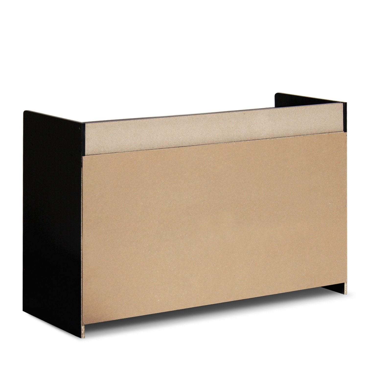 Furinno 13138EX/EX/BR Economical Storage Bench with Comfy Cushion, Espresso/Brown, Solid