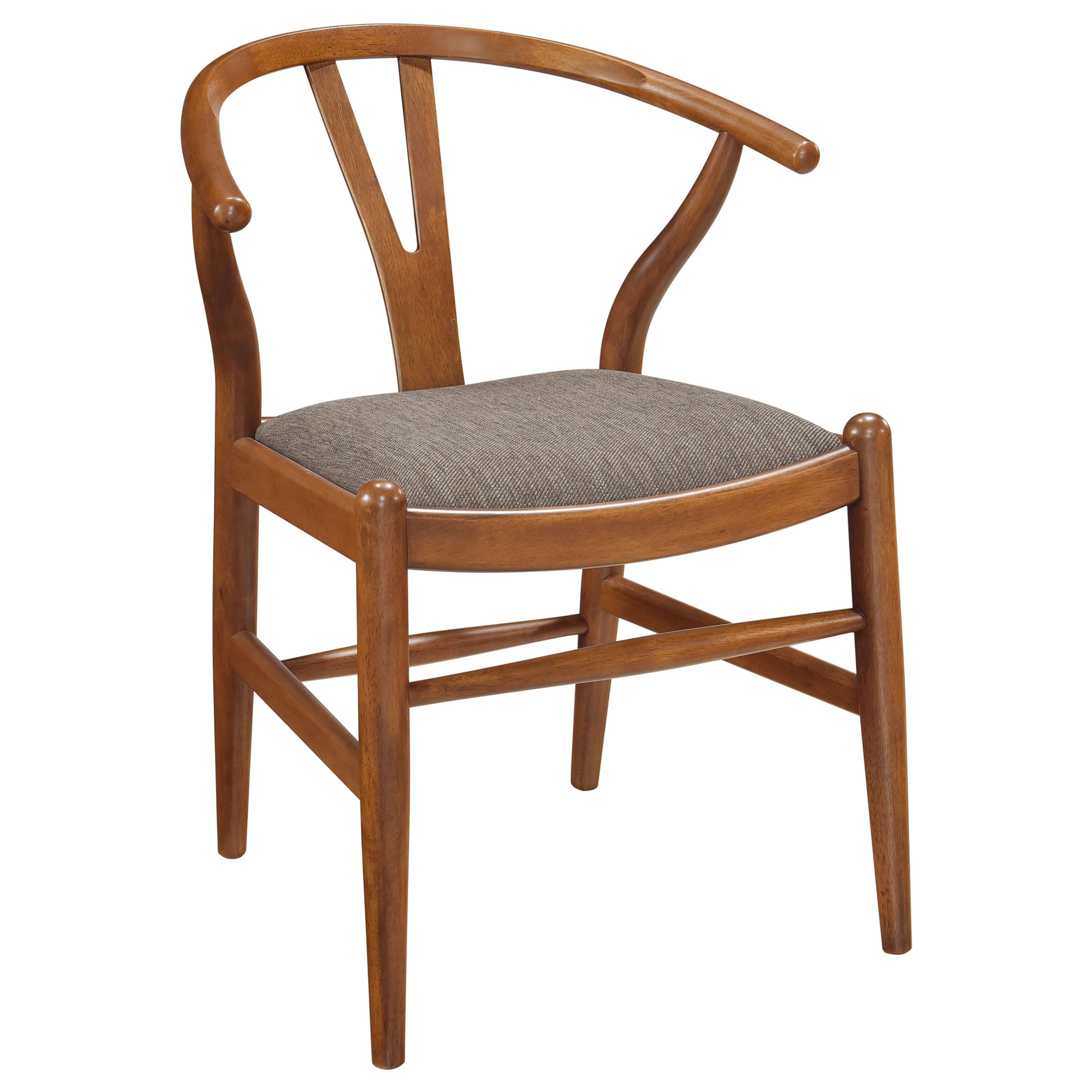 Coaster Home Furnishings Dinah Danish Y-Shaped Back Wishbone Dining Side Chair - Thumbnail 3