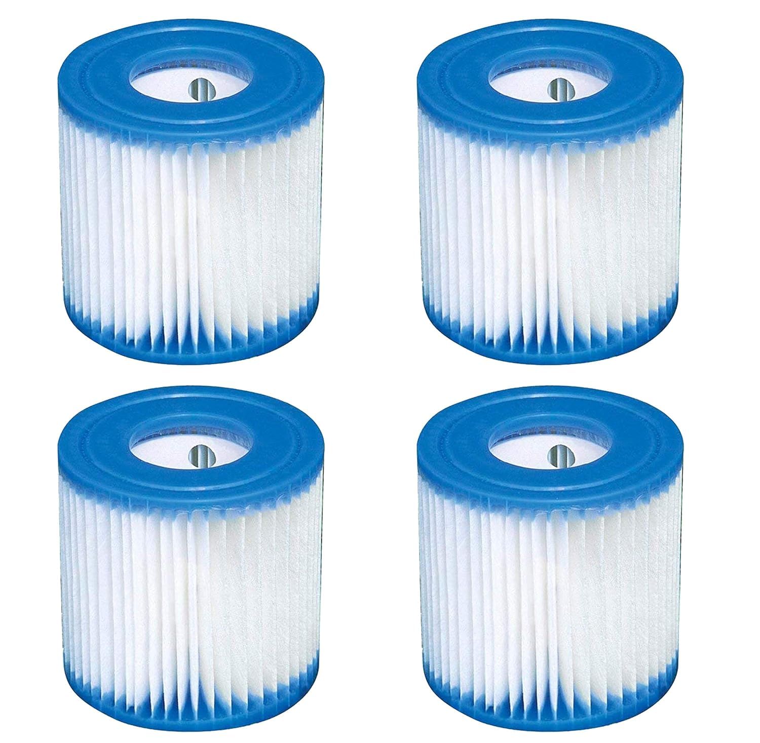 Intex Replacement Swimming Pool Filter Cartridge Type H - 29007E (4 Filters)