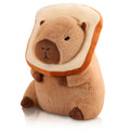 Nxnynz Cute Capybara Plush Kawaii Soft Capybara Plush Doll Pillow With Bread Capybara Stuffed Aniamls Toys For Girls Kids Adults