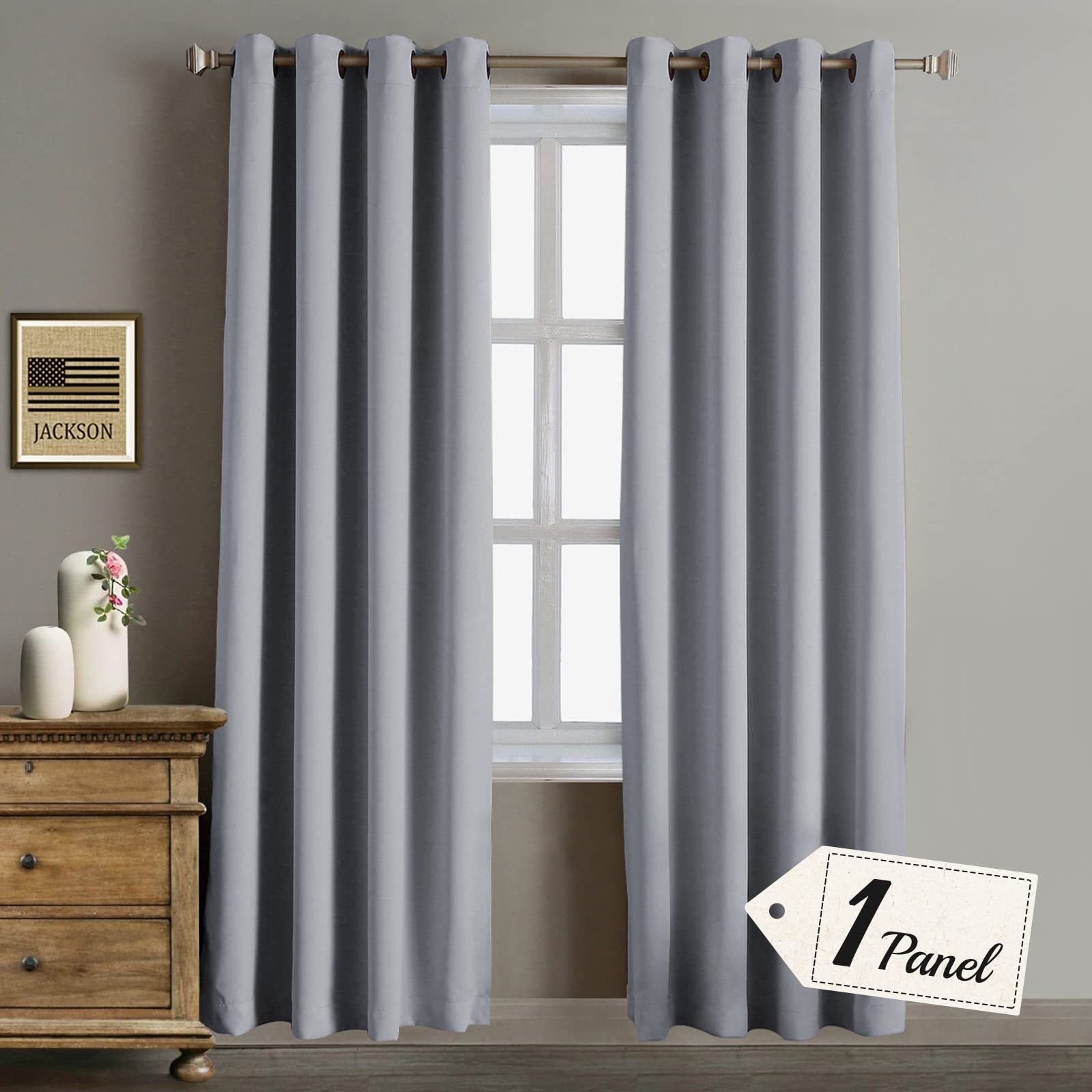 Rose Home Fashion Rhf Funtion Curtain-Blackout Curtains 96 Inch,Bedroom Curtains Blackout Curtain Panels&96'' Curtains,Vertical