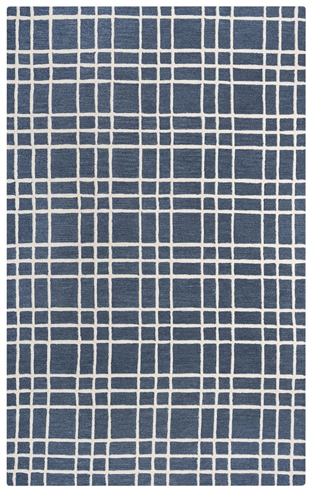 Rizzy Rugs Alora Decor Lofton Blue 5'X7'6" Tufted Wool Rug