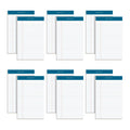 Tops 5 X 8 Legal Pads, 12 Pack, Docket Brand, Narrow Ruled, White Paper, 50 Sheets Per Writing Pad, Made In The Usa (63360)