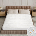 Templewet Heated Mattress Pad King Size - Dual Control Electric Mattress Pad With 4 Heat Settings & 10 Hour Auto Off,Bed Warmer