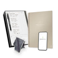 Rocketbook Fusion Reusable Undated Productivity Planner, Letter Size 8.5X11, Beige - Goals, Monthly And Weekly Calendar, Daily T