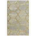 Rizzy Home Alora Decor Honey 5'X7'6" Geometric Beige/Ivory Hand-Tufted Area Rug