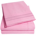 1500 Supreme Collection Twin Sheet Sets Pink - 3 Piece Bed Sheets And Pillowcase Set For Twin Mattress - Extra Soft, Elastic Cor