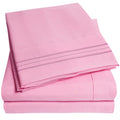 1500 Supreme Collection Twin Xl Sheet Sets Pink - 3 Piece Bed Sheets And Pillowcase Set For Twin Xl Mattress - Extra Soft, Elast