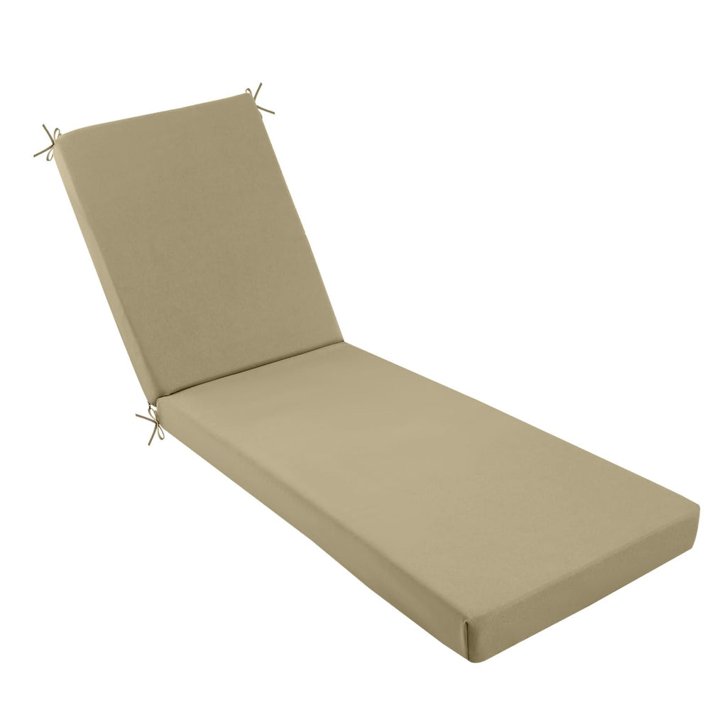 Idee-Home Chaise Lounge Cushions Outdoor, Lounge Chair Cushions Outdoor Lounge Cushions For Outdoor Furniture Weather And Stain