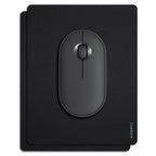 Cyanbone Mini Mouse Pad Small Size 2 Pack, Portable Mouse Pad For Laptop Waterproof, Cute Travel Mousepad Black With Non Slip Ru