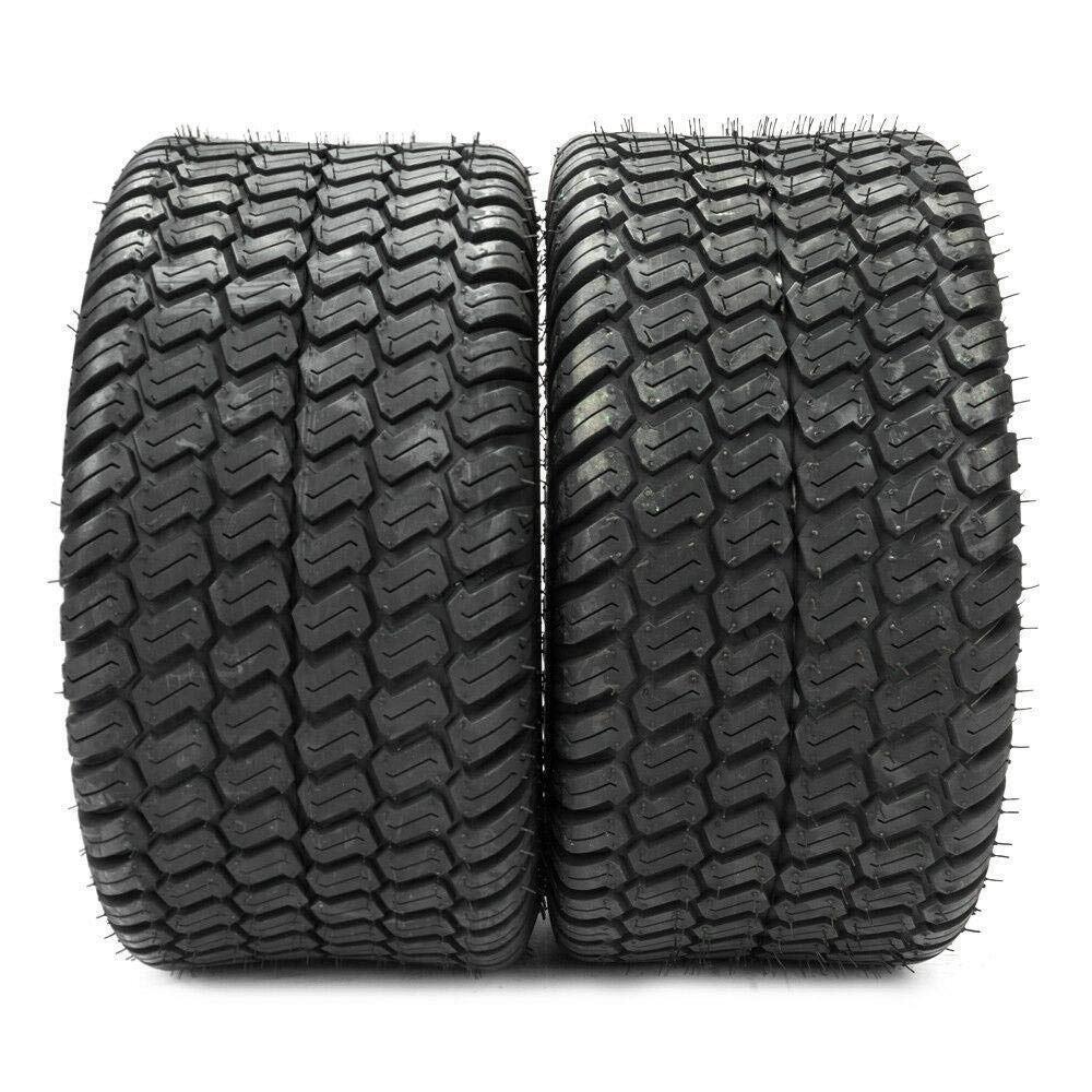 Motorhot 2Pcs 18 X 7.50-8 Lawn Mower Tire 18/7.50/8 Tires Garden Tires Tubeless 18 7.50-8 4Pr