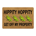 Funxilin Welcome Door Mats For Home Decor (23.6 X 15.7 Inch) Funny Mats With Anti-Slip Rubber Back Kitchen Rugs Personalized Doo
