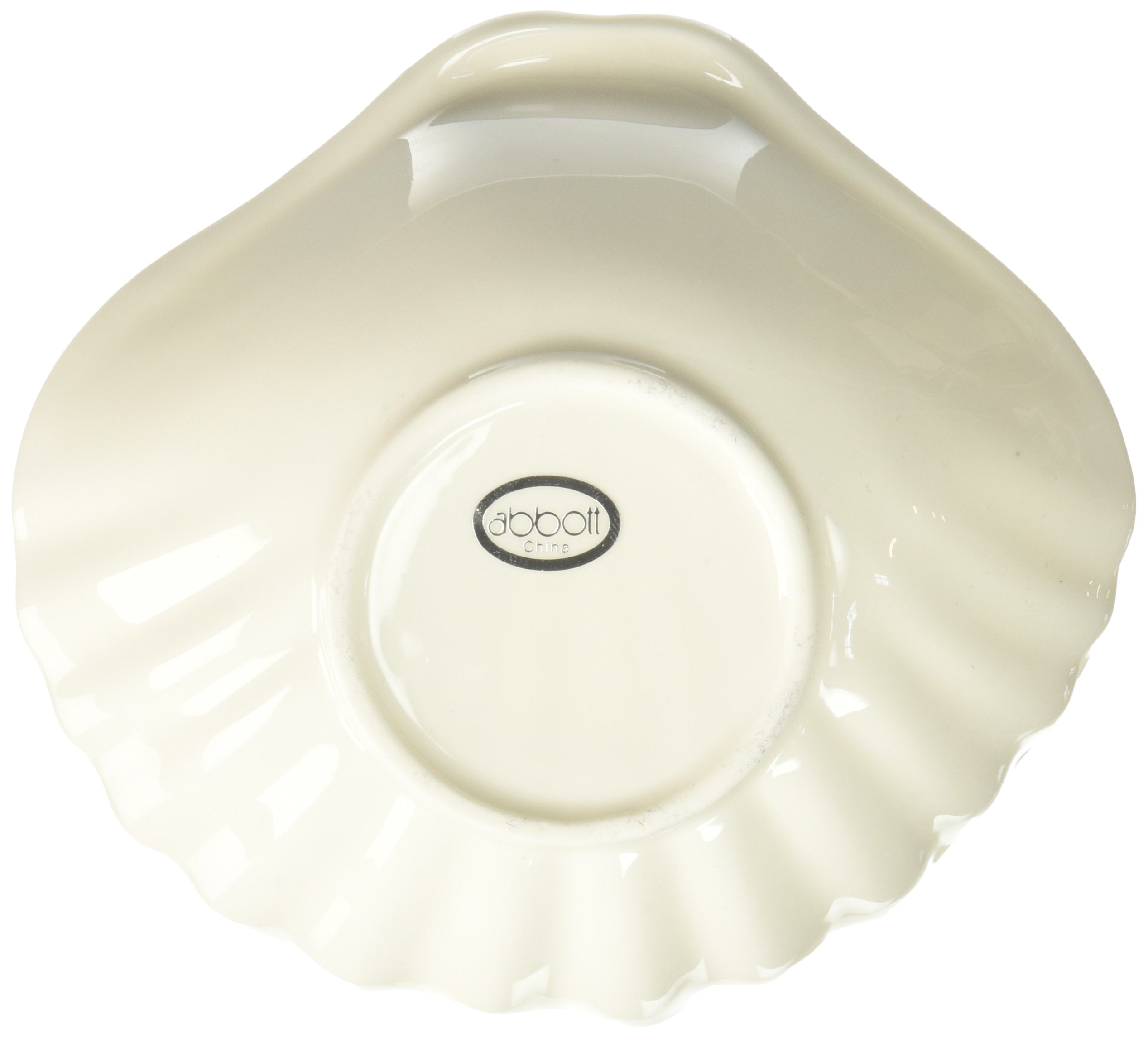 Abbott Collection Shell Soap Dish, White