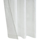 Richmark International Boucle Sheer Grommet Curtain Panel 52 X 84 In White