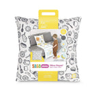 Sago Mini , 2-in-1 Fold Up Pillow Playset, JinjaS Kitchen with Plush Accessories for Toddlers, Multicolor