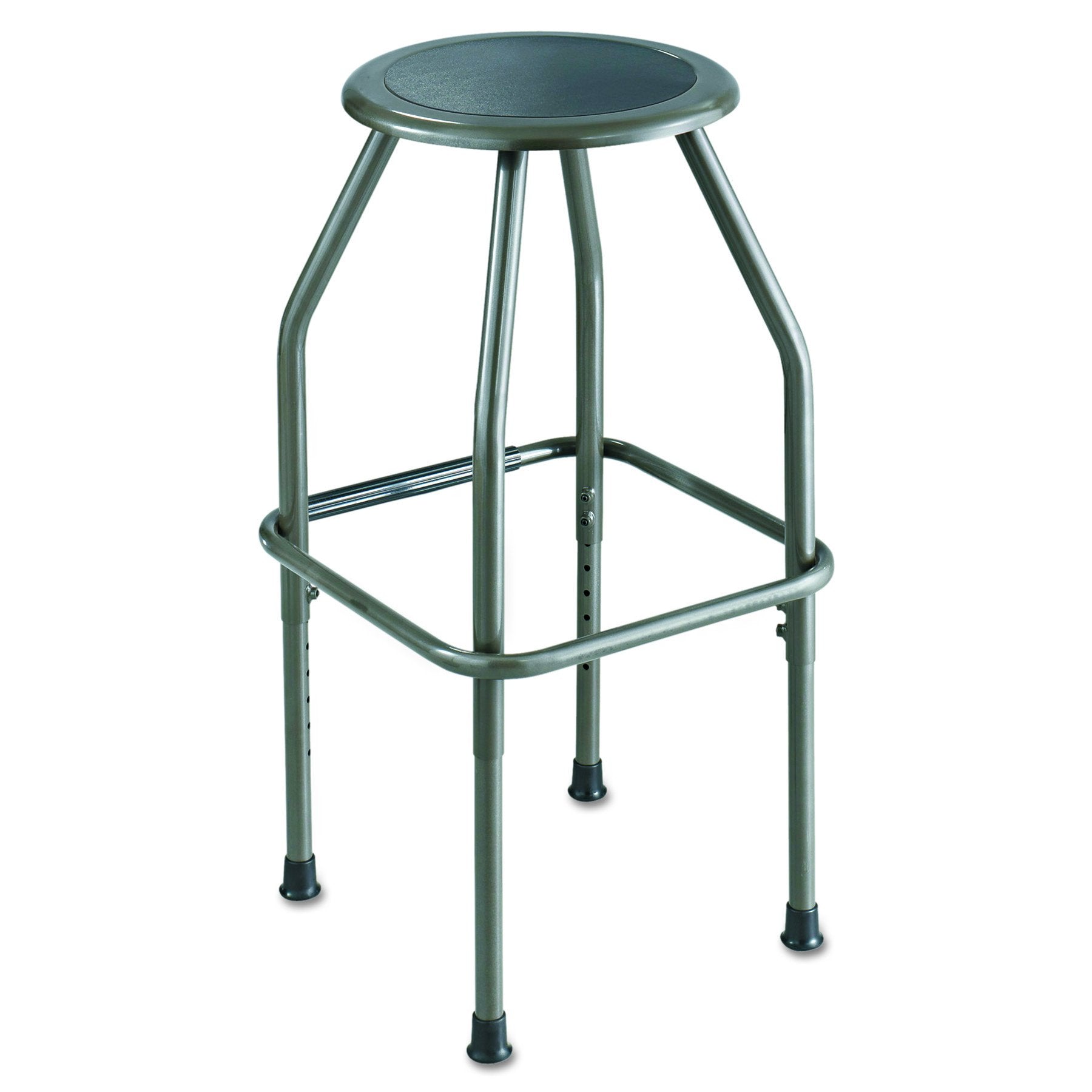 Safco Products 6666 Diesel Adjustable Height Stool, Pewter