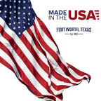 Samsill Durable 6 Inch Binder, Made In The Usa, Locking D Ring Binder, Customizable Clear View Cover, Blue, Holds 1225 Pages