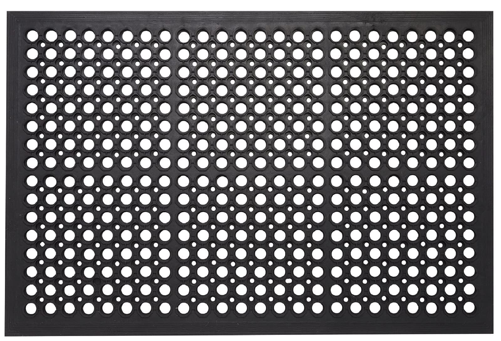 Envelor Anti Fatigue Rubber Floor Mat Non-Slip Restaurant Mat For Floors Bar Drainage Mat Doormat Utility Garage Home Slip Pool