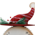 Morning View Snowman Advent Calendar Metal Snowman Calendar 24 Days Snowman Countdown To Christmas Metal Snowman Table Top Decor