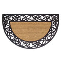 Nedia Home 18022 Rubber Coir Doormat Acanthus, Plain - 22' X 36'
