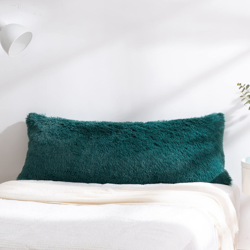 Reafort Luxury Long Hair, Pv Fur, Faux Fur Body Pillow Cover/Case 21''X54'' With Hidden Zipper Closure (21''X54'' Body Pillow Co