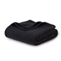 Berkshire Blanket Microfleece Throw Size Bed Throw Blanket Black, Lightweight Soft Breathable Plush Micro Fleece Throw Blanket F
