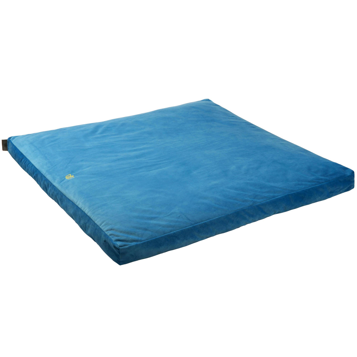 Florensi Meditation Mat Zabuton, Velvet Floor Cushions For Sitting, Meditation Cushions And Pillows With 100% Cotton Insert, Yoga Cushion For Women And Men Blue
