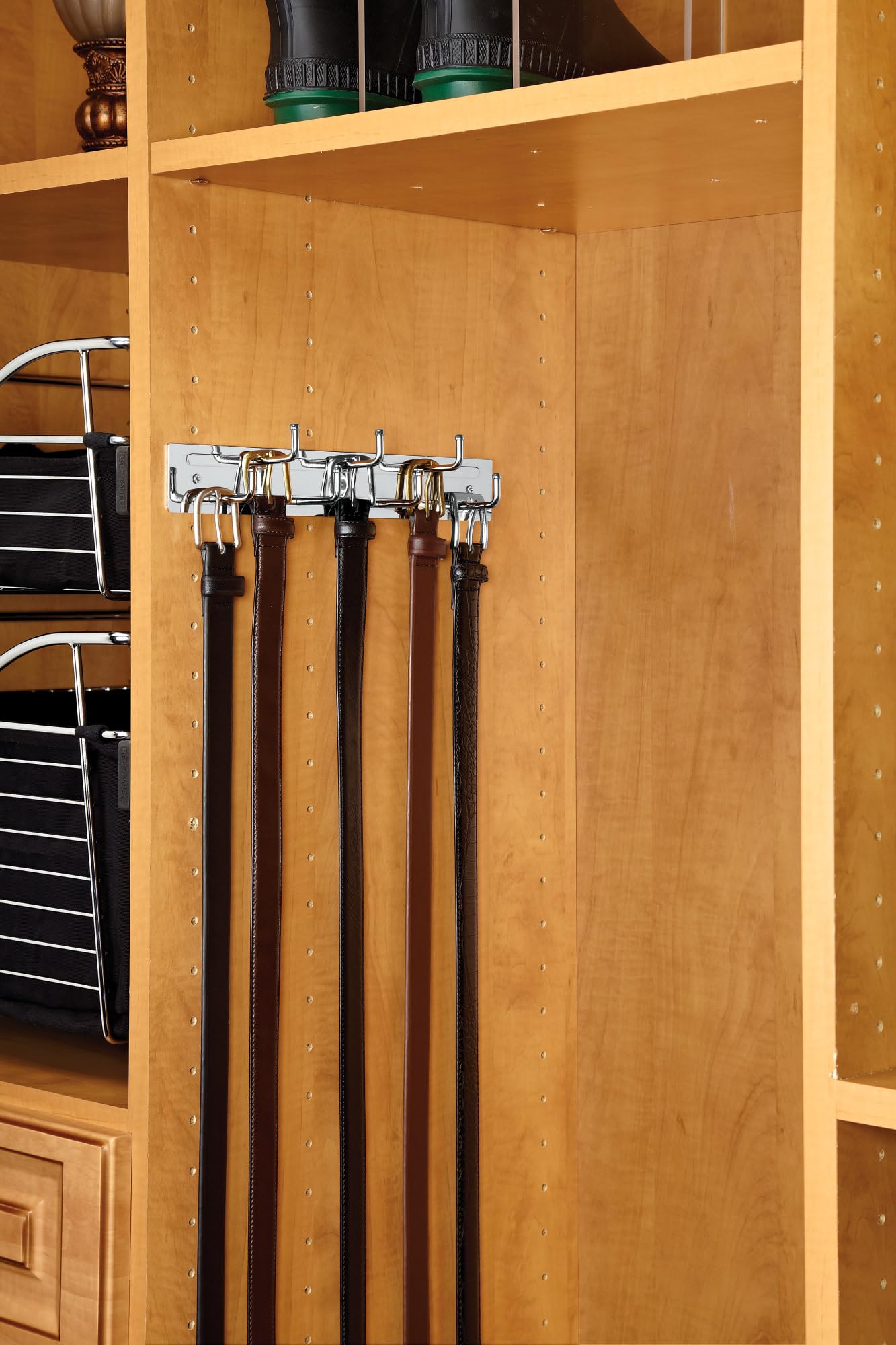 Rev-A-Shelf Static Belt Rack For Custom Closet Systems