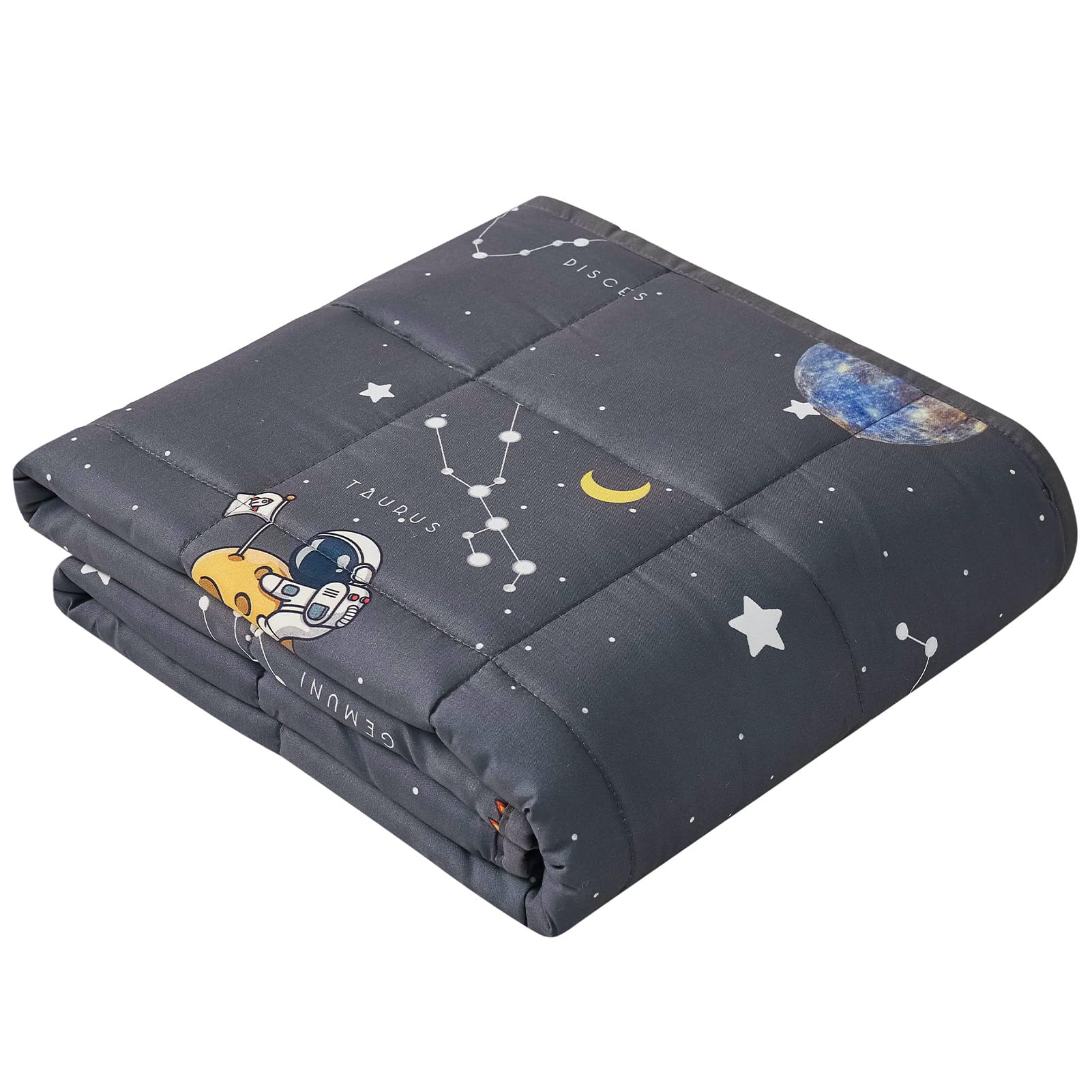Anfie Weighted Blanket Kids (36'X48' 5Lbs), Weighted Blanket Cooling Blanket For Sleeping,Throw Size Breathable Blanket With P