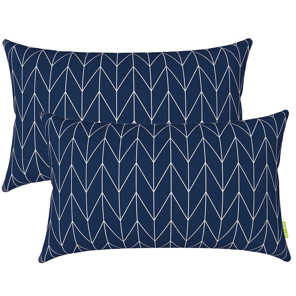 Lvtxiii Outdoor/Indoor Lumbar Pillow Covers Only, 12    X 20    Fade-Resistant Patio Lumbar Cushion Cases Decorative Throw Pillo
