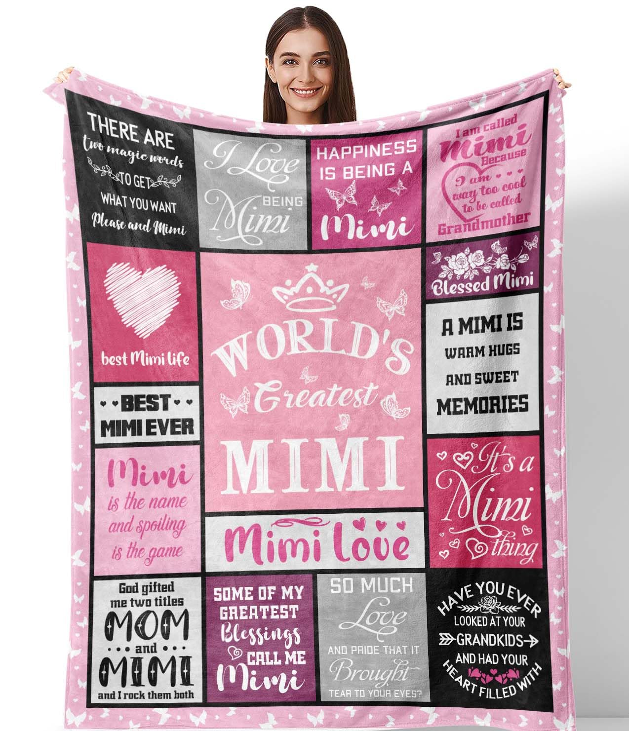 Hocgiwd Mimi Gifts, Grandma Birthday Gifts, Mimi Gifts For Grandma, Grandma Gifts Idea, Best Mimi Gifts From Grandson, Mimi Blan