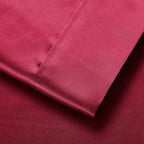 Lanest Housing Silk Satin Sheets, Twin Size Silk Bed Sheet Set With Deep Pockets, Cooling Soft And Hypoallergenic Satin Sheets T