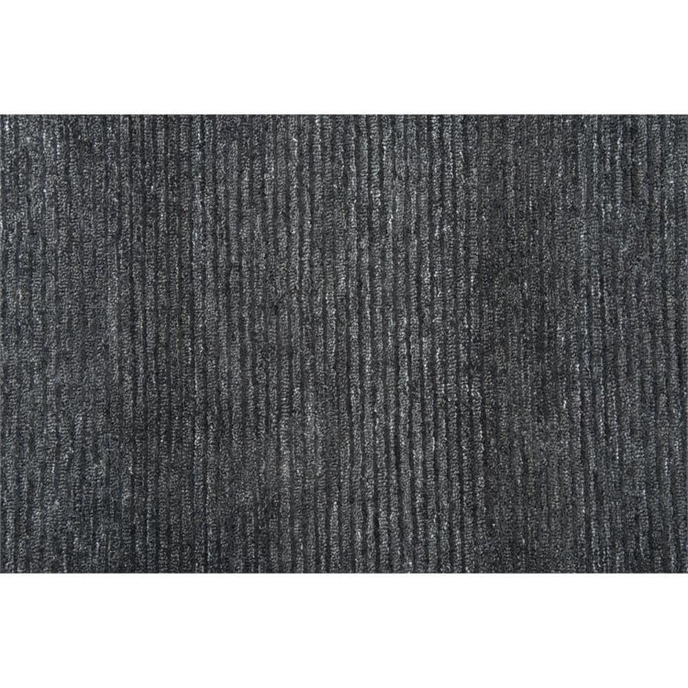 Rizzy Home Alora Decor Luna 5'X7'6" Solid/Tone On Tone Charcoal/Charcoal Area Rug