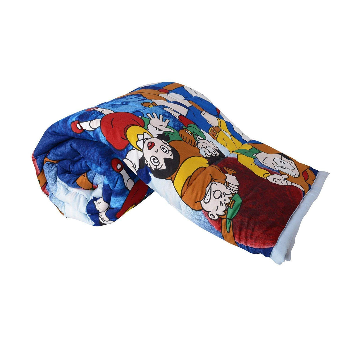 WONDERLOOK Single Bed Ac Blanket Dohar/Quilt, Size 54X84 Inches  Multi Color (Doremon Cartoon Prints)