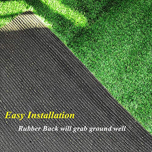 Artificial Grass Synthetic Lawn (0.7' Custom Sizes) -6Ftx38Ft Indoor/Outdoor Grass Carpet, Easy Installation Multi-Use Astrotur