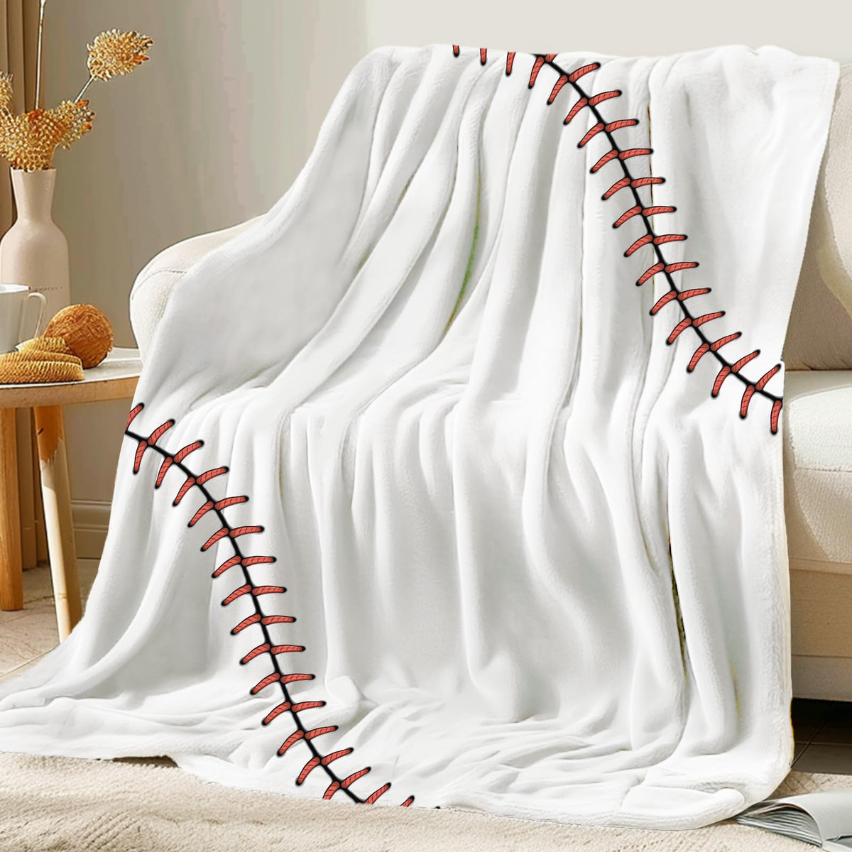 King Dare Baseball Blanket, Baseball Gifts For Boys Girls 6-8-12, Unique Baseball Stuff Gifts For Baseball Lover, Soft Fleece Ba