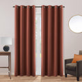 KOUFALL Blackout Curtains 96 Inches Long for Living Room 2 Panels Set Grommet Western Room Decor Darkening Thermal Window Curtai