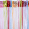 Party Honchoos Thread Curtain, String Curtain Glitter. Multicolour. 100 X 200 Cm Wall Curtain. Window Decoration. Decorative Cur