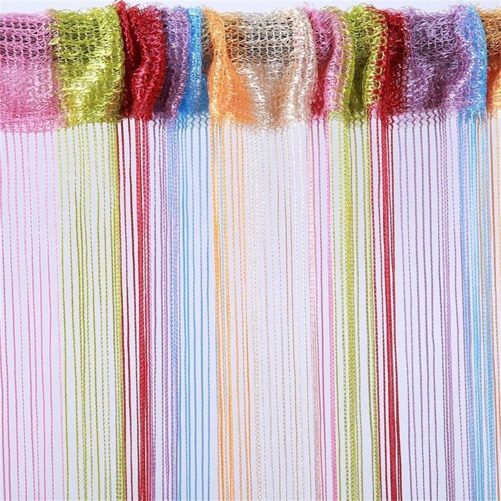 Party Honchoos Thread Curtain, String Curtain Glitter. Multicolour. 100 X 200 Cm Wall Curtain. Window Decoration. Decorative Cur