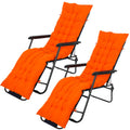 Bucherry 67 X 19 Inch Chaise Lounge Cushions Soft Lounge Chair Cushion Gravity Chair Cushion Sofa Lawn Furniture Cushion Pad Wit
