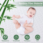 Premium 100% Waterproof Mattress Protector Queen Size, Breathable Bed Cover 3D Air Fabric Cooling Mattress Pad Cover Smooth Soft