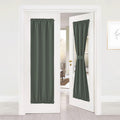 NICETOWN Door Curtains - Thermal Insulated Blackout & Door Curtain Panel with Tieback, Window Curtains for Living Room/Classroom