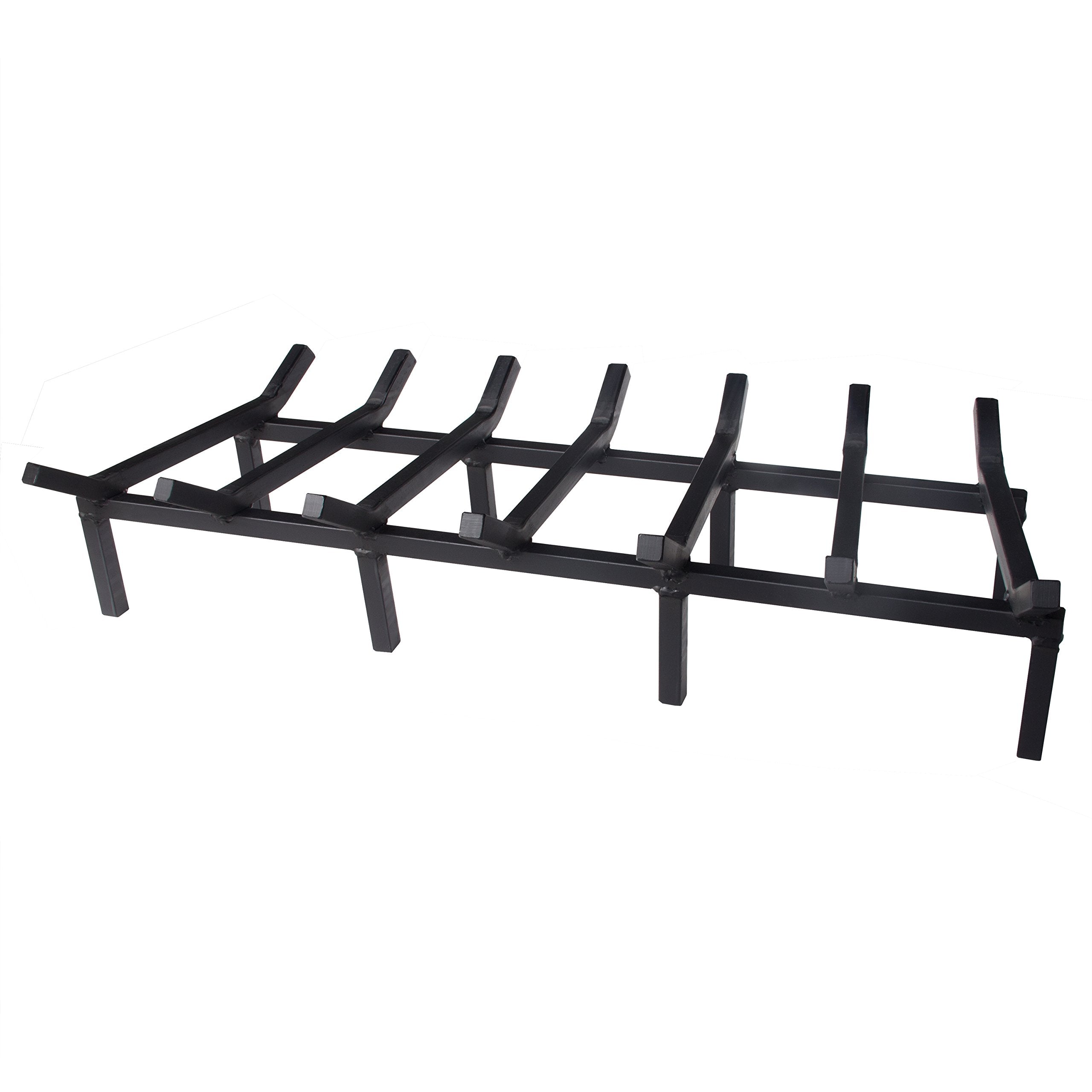 SteelFreak Super Heavy Duty Steel Fireplace Grate - Made in The USA (33 Inch)