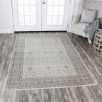 Rizzy Home Alora Decor Swagger 7'10" X 10'10" Distress Beige/Tan/Gray/Cream Rug