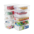 Stackable Plastic Storage Shoebox, BPAFree Nestable Container with Latching Lid to Organize Shoes, SeeThrough Box for Home and